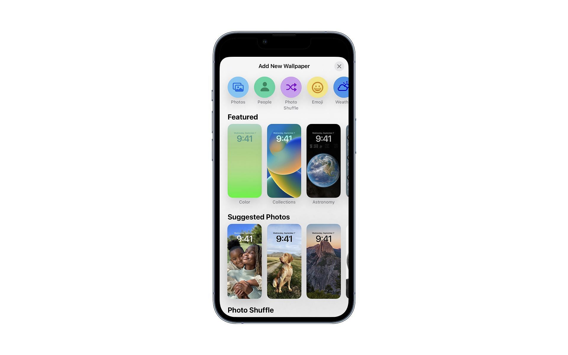 Lockscreen (Image via Apple)